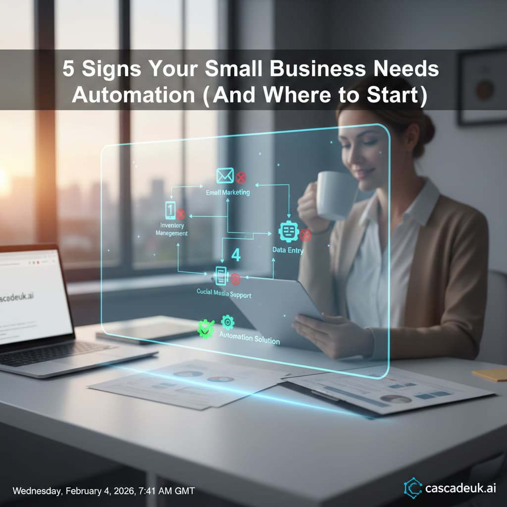 5 Signs Your Small Business Needs Automation (And Where to Start)