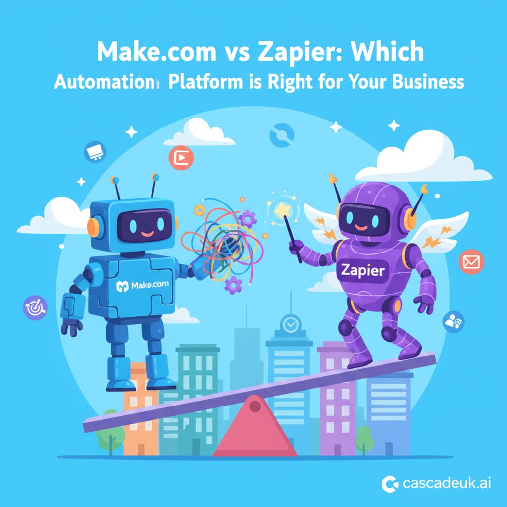 Make.com vs Zapier: Which Automation Platform is Right for Your Business?
