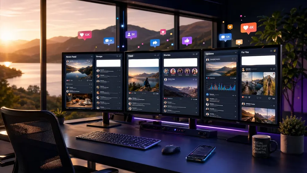 Social media content planning by Cascade Digital