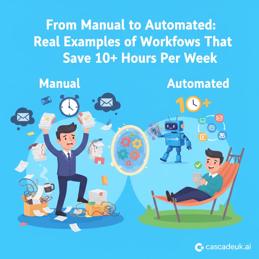 From Manual to Automated: Real Examples of Workflows That Save 10+ Hours Per Week